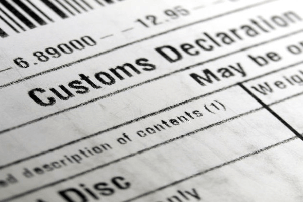 Customs Documentation Image